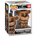 Figurine POP FUNKO Withered Freddy de Five Nights at Freddy's vue de face avec détails usés et expression effrayante