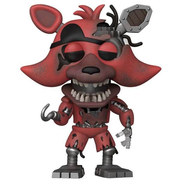 Emballage original FUNKO de la figurine POP Withered Foxy avec illustration et logo Five Nights at Freddy's