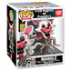 Figurine POP FUNKO Mangle de Five Nights at Freddy's en gros plan montrant les textures et les couleurs vives