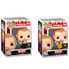 Figurine Funko POP Shaun of the Dead exclusive vue de face avec détails précis du visage et costume