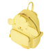Vue latérale montrant la bretelle ajustable et rembourrée du sac à dos Loungefly Hello Kitty
