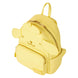 Vue latérale montrant la bretelle ajustable et rembourrée du sac à dos Loungefly Hello Kitty