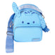 Intérieur du sac à dos Loungefly Hello Kitty Pochacco avec doublure assortie et espace de rangement