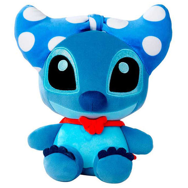 Peluche Stitch Disney Doorables 25cm vue de face avec détails colorés et finition douce