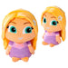 Détail de la peluche Raiponce Doorables SIMBA montrant la texture douce et les finitions soignées