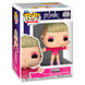 Zoom sur les détails et la finition de la figurine Funko POP Rocks Pink présentée dans son emballage