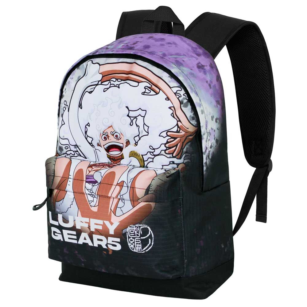 Sac à dos Luffy Gear 5 avec bandoulière trolley, matériau Ripstop résistant et finition déperlante