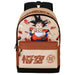 Sac à dos Dragon Ball Z Goku Foodie 44cm vue avant avec design coloré et logo KARACTERMANIA