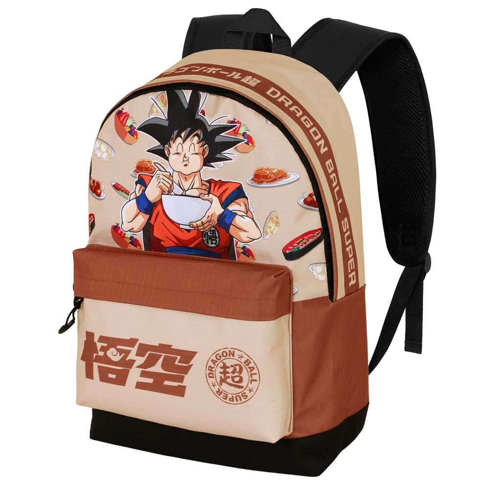 Détail des bretelles rembourrées et ajustables du sac à dos Dragon Ball Z Goku Foodie