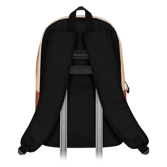 Intérieur du sac à dos Dragon Ball Z avec doublure et poche pour appareils électroniques