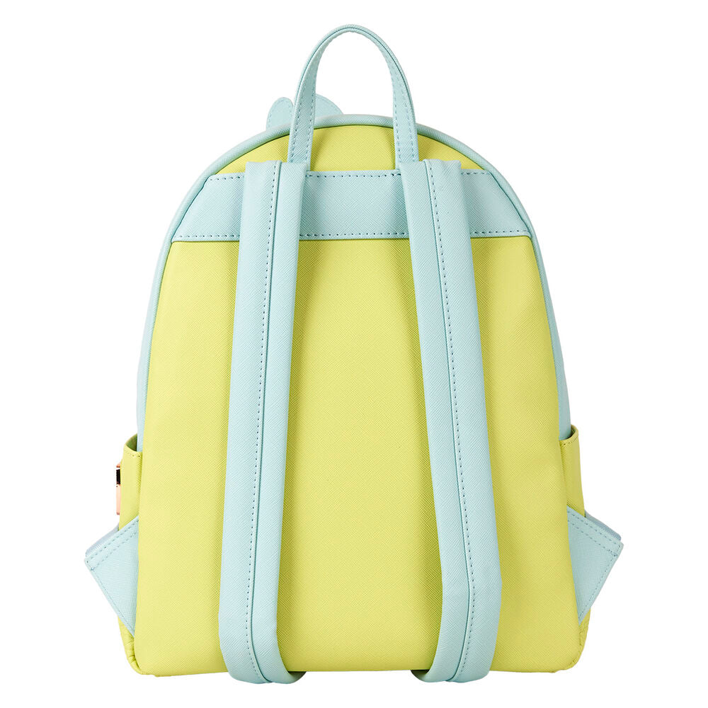 Côté du sac à dos Loungefly Disney Bambi montrant les poches latérales pratiques