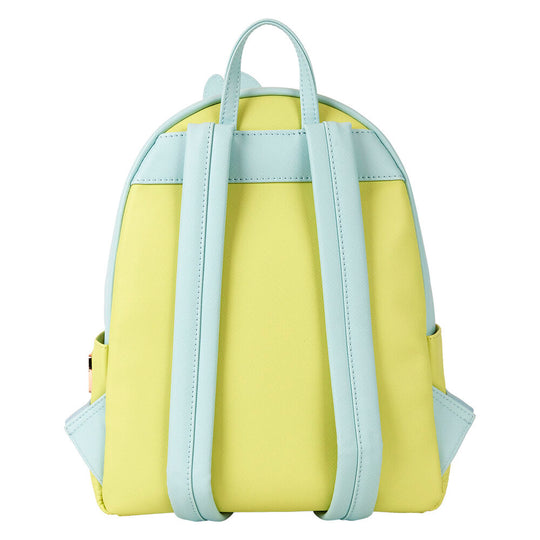 Côté du sac à dos Loungefly Disney Bambi montrant les poches latérales pratiques
