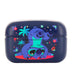 Vue de face du casque sans fil Disney Stitch avec design coloré et logo EXQUISITE GAMING