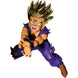 Figurine Son Gohan Dragon Ball Z Blood of Saiyans présentée sur socle avec éclairage