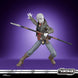 Ensemble complet de la figurine Nightsister Merrin avec tous les accessoires visibles sur fond blanc