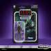 Vue rapprochée de la figurine articulée Nightsister Merrin avec poignard dans la main