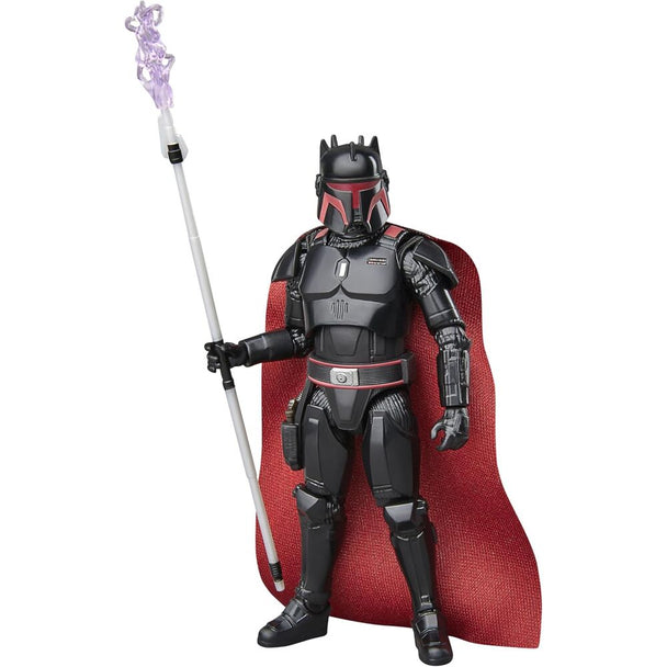 Figurine articulée Moff Gideon Dark Trooper de 9,5 cm vue de face avec détails précis