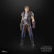 Figurine Dash Rendar avec accessoires posée sur un socle de présentation