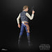Figurine Han Solo 15cm posée sur un socle avec logo Star Wars Black Series