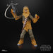 Figurine Chewbacca articulée 15cm vue de face avec accessoires Star Wars Black Series