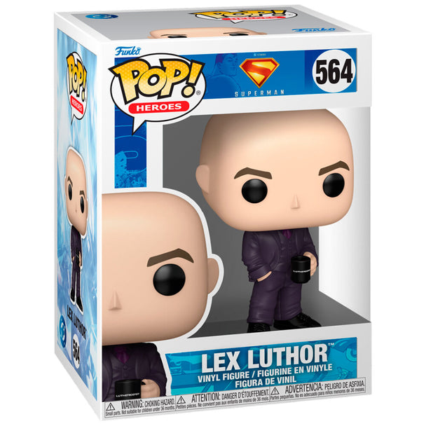 Figurine Funko POP Lex Luthor en vinyle de 9 cm, packaging collector DC Comics