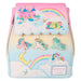 Vue avant du sac à dos Loungefly My Little Pony avec design coloré et logo officiel