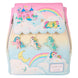 Intérieur spacieux du sac à dos Loungefly My Little Pony avec fermeture zippée sécurisée