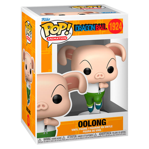 Vue détaillée de la figurine vinyle FUNKO POP Oolong issue de la série Dragon Ball