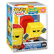 Figurine POP Premium FUNKO SpongeBob SquarePants debout sur fond blanc, hauteur 11,6 cm