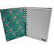 Couverture du cahier A5 Disney Stitch avec illustration colorée du personnage Stitch sur fond bleu