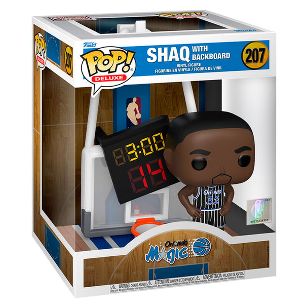 Boîte cadeau de la figurine Funko POP Deluxe Shaq Orlando Magic avec illustration et branding officiel FUNKO