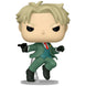Figurine Funko POP Loid Forger de Spy x Family en vinyle, vue de face avec boîte cadeau visible