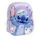Sac à dos Disney Stitch 3D CERDÁ en polyester et EVA, dimensions 25x31x10cm, vue de face colorée et détaillée