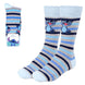 Pack de deux chaussettes Disney Stitch pour adultes, en coton doux avec motif Stitch coloré
