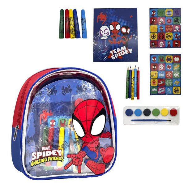 Sac à dos Marvel Spidey and His Amazing Friends CERDÁ avec design coloré et dimensions 22x23x7 cm