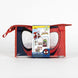 Trousse de toilette Marvel Spidey Amazing Friends posée sur une surface blanche avec éclairage naturel