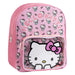 Sac à dos Hello Kitty 30cm CERDÁ, vue de face, montrant le design adorable avec Hello Kitty et des détails colorés, parfait pour les enfants.