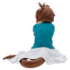Photo de la figurine Agnes Tachyon en position relax, montrant les détails du costume et des accessoires