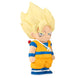 Figurine Dragon Ball Z Sofbits Bandai de Gohan en Super Saiyan, affichant sa transformation puissante et son regard intense, un incontournable pour les fans du fils de Goku.