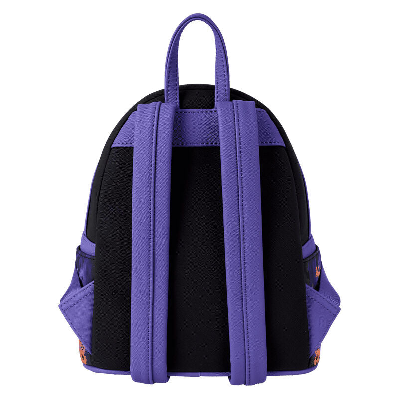 Intérieur du sac à dos avec doublure assortie et espace de rangement pratique