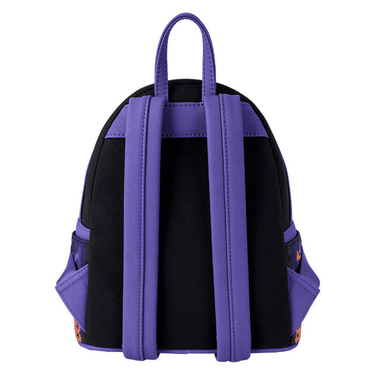 Intérieur du sac à dos avec doublure assortie et espace de rangement pratique