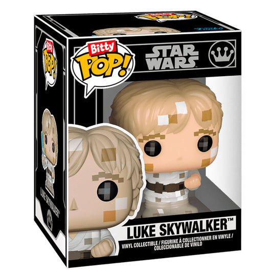 Photo de la figurine Bitty POP Arcade Star Wars posée sur une surface blanche pour collection