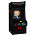 Zoom sur le visage stylisé de la figurine Bitty POP Arcade Star Wars en édition arcade