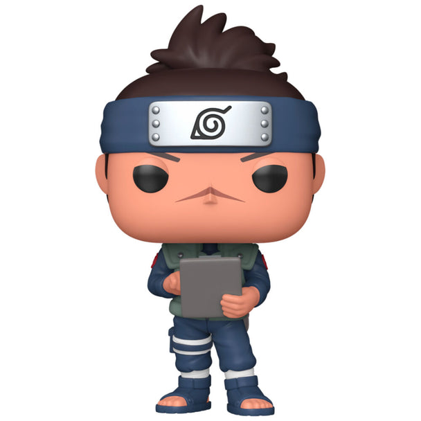 Figurine Funko POP de 9 cm représentant Iruka Umino de Naruto dans sa boîte cadeau officielle FUNKO