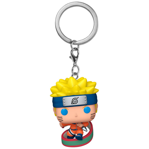 Porte-clés Pocket POP Naruto FUNKO représentant Naruto en figurine miniature stylisée