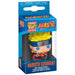 Vue rapprochée du porte-clés Naruto Pocket POP FUNKO montrant les détails de la figurine
