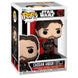 Détail de la tête de la figurine Funko POP Cassian Andor avec casque de pilote Sienar