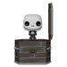 Figurine Pocket POPers Jack Skellington en vinyle dans un cercueil pop inspiré de Disney Nightmare Before Christmas, vue de face.