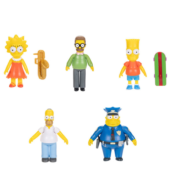 Figurine de Homer Simpson de 6cm avec son expression iconique