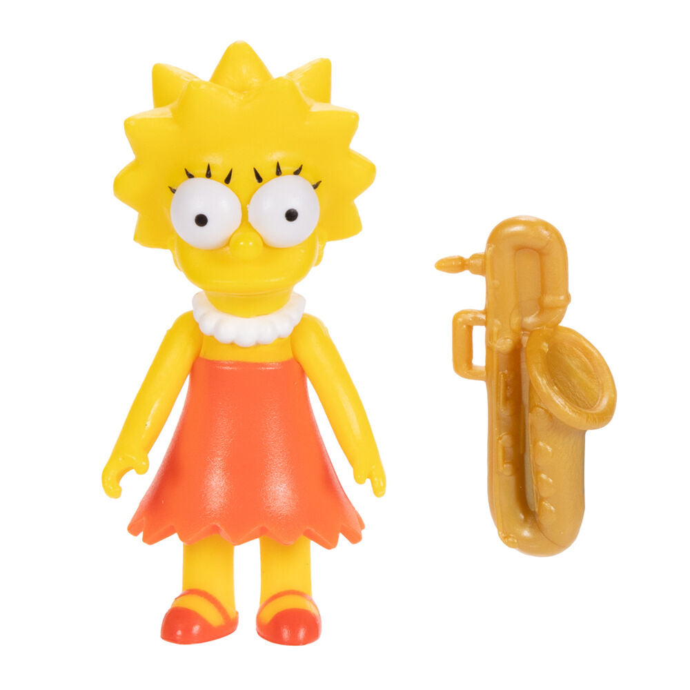 Figurine de Bart Simpson de 6cm tenant sa planche de skate